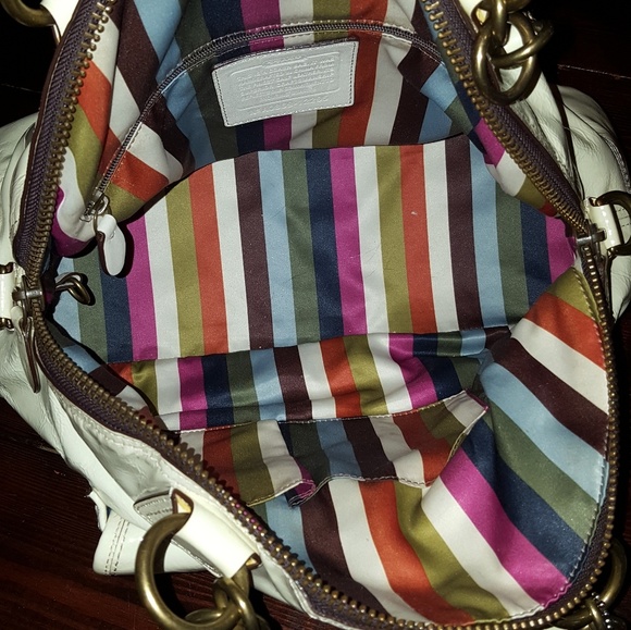 ***SOLD*** Coach Francine Domed Satchel Legacy - Picture 7 of 8